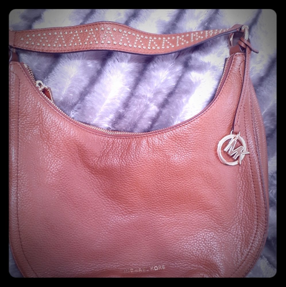 Mk camel color handbag